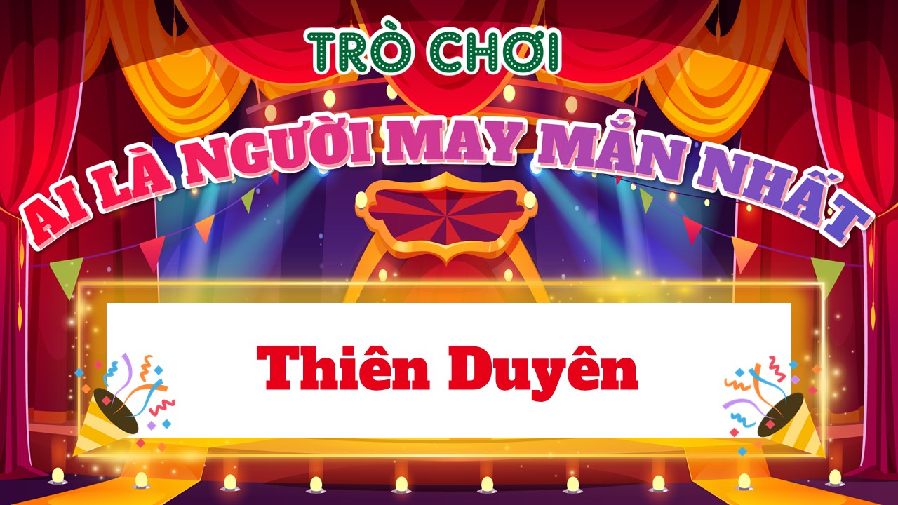Trò chơi ai là người may mắn nhất